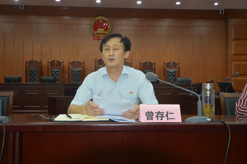 3麻城市委第三巡回指导组曾存仁组长讲话.JPG
